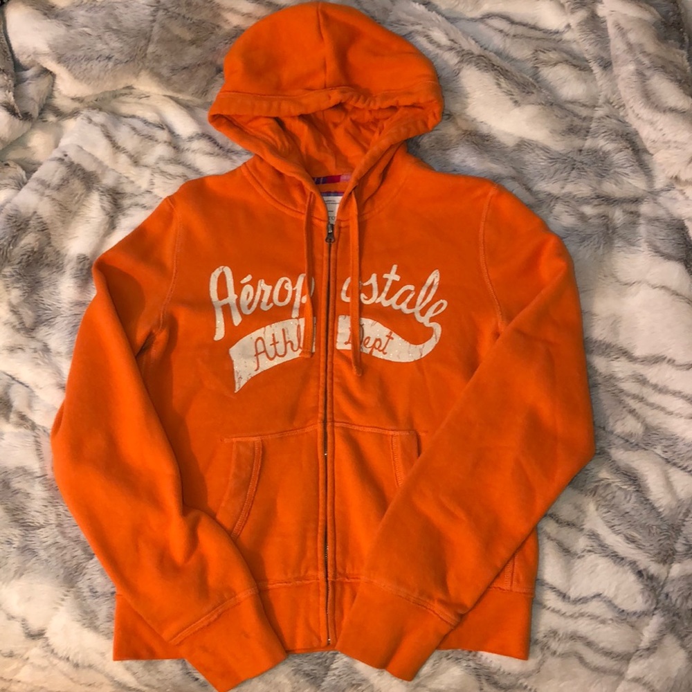 Orange Aéropostale Jacket